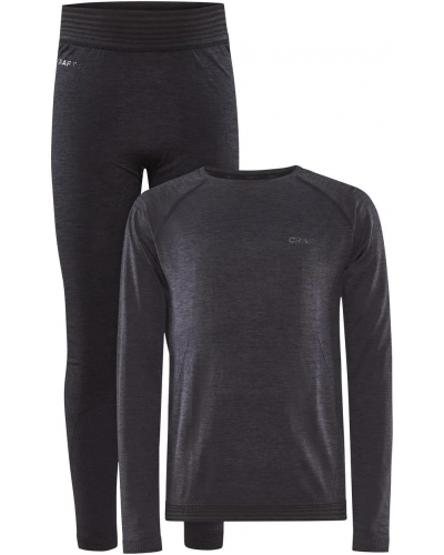 Комплект дитячої термобілизни Craft CORE DRY ACTIVE COMFORT SET JR BLACK (1914111-999000)