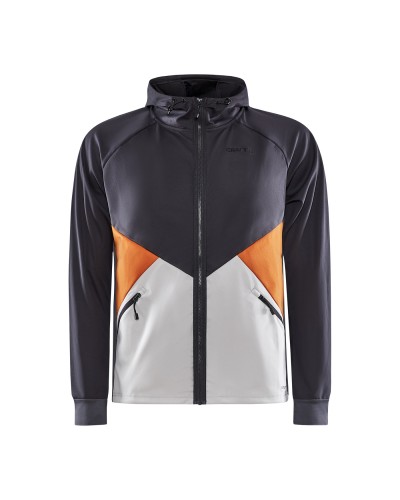 Спортивна куртка для бігу чоловіча зимова з капюшоном Craft GLIDE HOOD JKT M (1909588-992580)