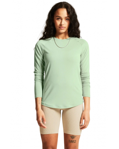 Лонгслів жіночий для бігу Craft COLLECTIVE LS TEE W (1916024-630000) м'ятний 