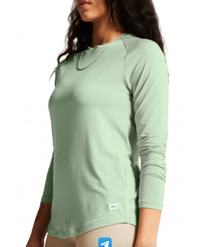 Лонгслів жіночий для бігу Craft COLLECTIVE LS TEE W (1916024-630000) м'ятний 