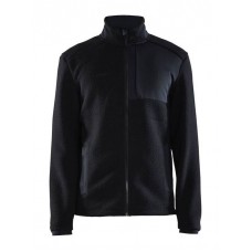 Фліс чоловічий Craft ADV EXPLORE PILE FLEECE JACKET M BLACK 3XL (1912220-999000)