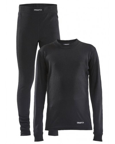 Дитячий комплект термобілизни Craft Core Dry Baselayer Set Junior (1909713-999000)